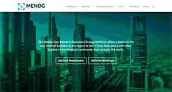 Desktop Screenshot of menog.org