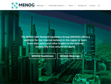Tablet Screenshot of menog.org